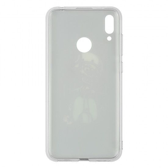 Huawei Y7 2019 Silicone + PC Case with Picture Skeleton Huawei Y7 2019 Silicone + PC Case with Picture Skeleton