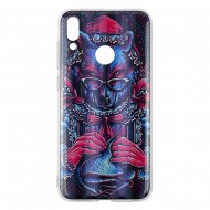 Huawei Y9 2019 Silicone + PC Case with Picture Wolf Huawei Y9 2019 Silicone + PC Case with Picture Wolf