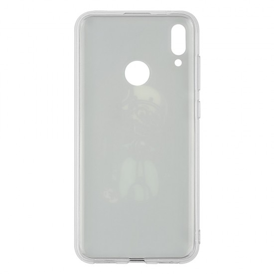 Huawei Y9 2019 Silicone + PC Case with Picture Skeleton 