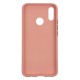 Huawei P Smart Plus Silicone Soft Touch Case Colored Buttons Pink 