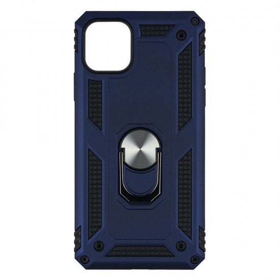 Iphone 11 Armor Ring Case Blue