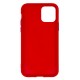 IPhone 11 Silicone Soft Touch Case Colored Buttons Red IPhone 11 Silicone Soft Touch Case Colored Buttons Red