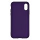 IPhone XR Silicone Soft Touch Case Colored Buttons Purple 