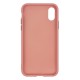 IPhone X/Xs Silicone Soft Touch Case Colored Buttons Pink 