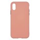 IPhone X/Xs Silicone Soft Touch Case Colored Buttons Pink 