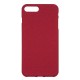 IPhone 7/8 Plus Silicone Thin Soft Case Shine Red 
