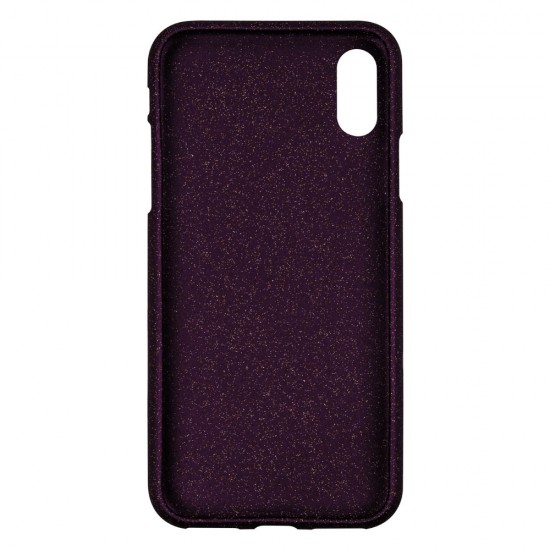 IPhone X/XS Silicone Thin Soft Case Shine Purple IPhone X/XS Silicone Thin Soft Case Shine Purple