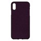 IPhone X/XS Silicone Thin Soft Case Shine Purple IPhone X/XS Silicone Thin Soft Case Shine Purple