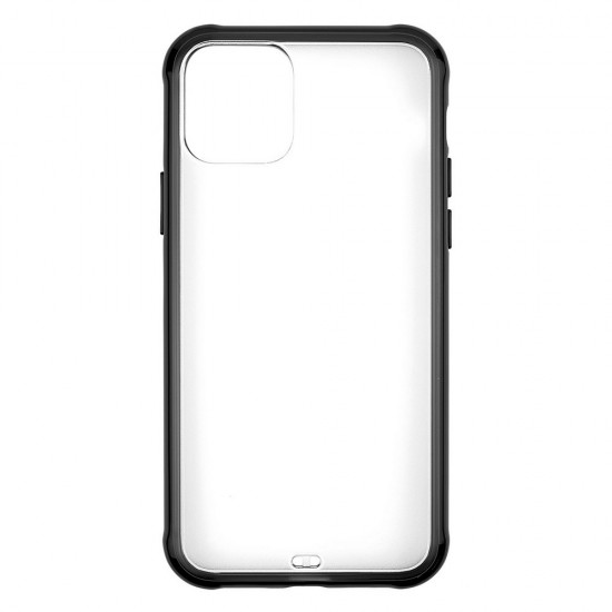 IPhone 11 Pro Max Tranparent Case (PC + TPU) Black IPhone 11 Pro Max Tranparent Case (PC + TPU) Black