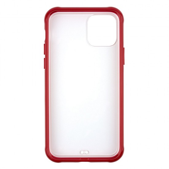 IPhone 11 Pro Max Tranparent Case (PC + TPU) Red IPhone 11 Pro Max Tranparent Case (PC + TPU) Red