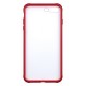 IPhone 7/8 Plus Tranparent Case (PC + TPU) Red