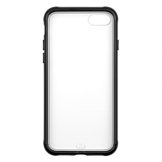 IPhone 7/8 Tranparent Case (PC + TPU) Black 
