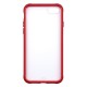 IPhone 7/8 Tranparent Case (PC + TPU) Red 