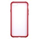 IPhone 7/8 Tranparent Case (PC + TPU) Red 