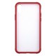 IPhone XS Max Tranparent Case (PC + TPU) Red IPhone XS Max Tranparent Case (PC + TPU) Red