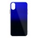 IPhone XS Max Gradient Case PC+TPU Blue 