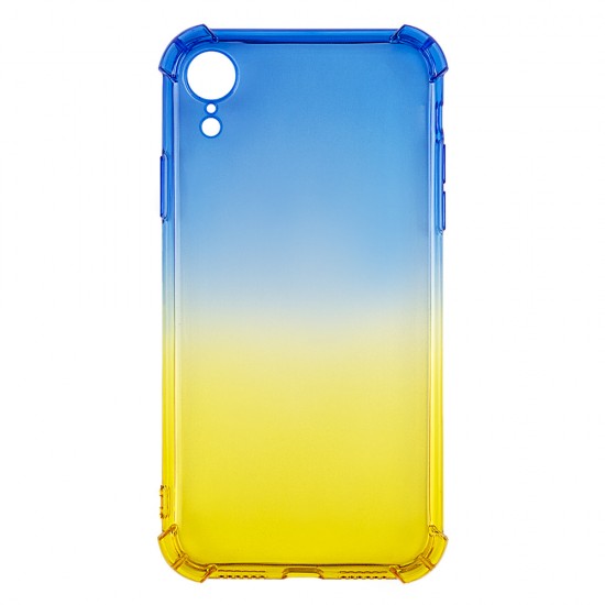 iPhone XR Gradient Protection Case Blue/Yellow iPhone XR Gradient Protection Case Blue/Yellow