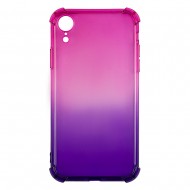 iPhone XR Gradient Protection Case Pink/Purple 
