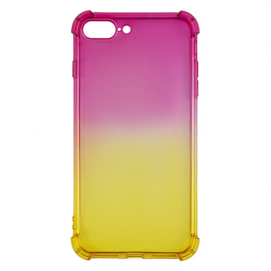 iPhone 7/8 Plus Gradient Protection Case Pink/Yellow 