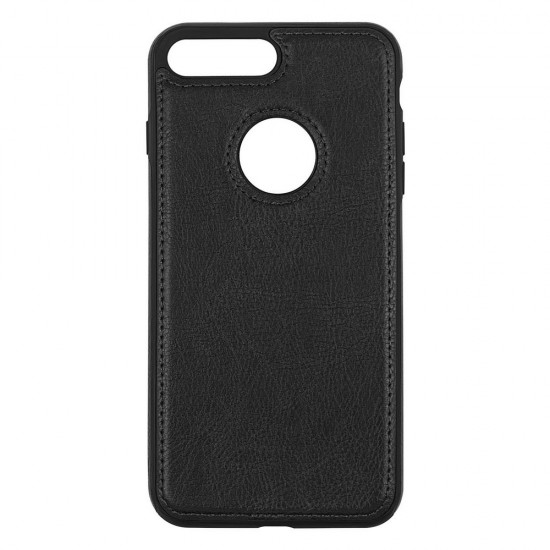 IPhone 7/8 Plus Leather Case Black 