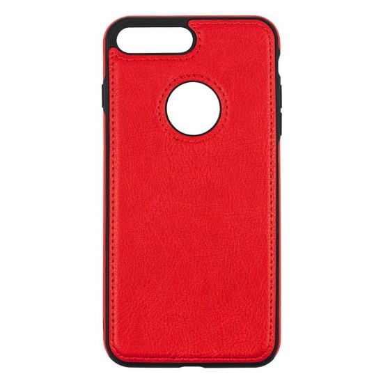 IPhone 7/8 Plus Leather Case Red 