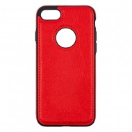 IPhone 7/8 Leather Case Red 