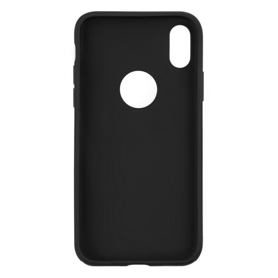 IPhone XR Leather Case Black 