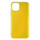 IPhone 11 Silicone + PC Case Mirror Yellow