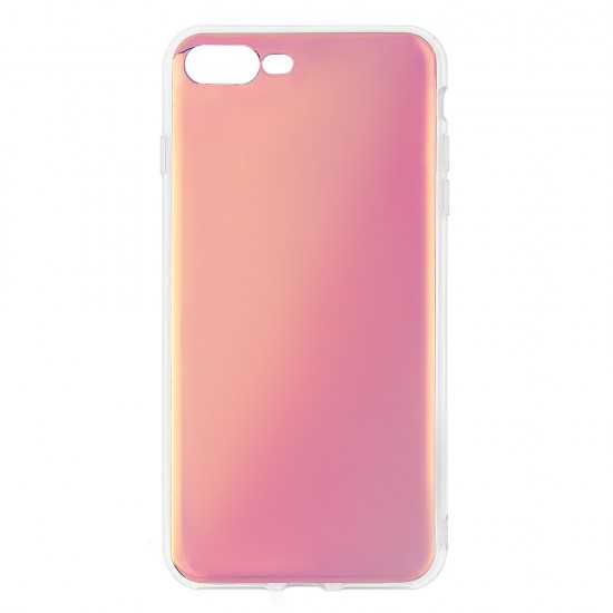 IPhone 7/8 Plus Silicone + PC Case Mirror Purple IPhone 7/8 Plus Silicone + PC Case Mirror Purple