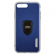 IPhone 7/8 Plus Motomo Ring Case Blue IPhone 7/8 Plus Motomo Ring Case Blue