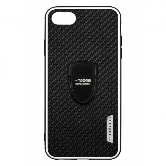 IPhone 7/8 Motomo Ring Case Black 