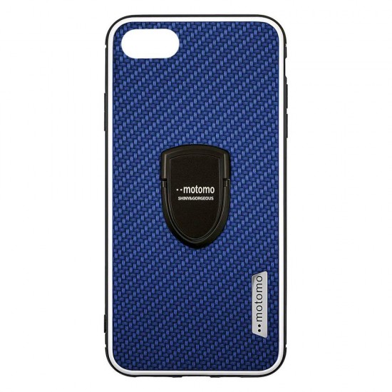 IPhone 7/8 Motomo Ring Case Blue 
