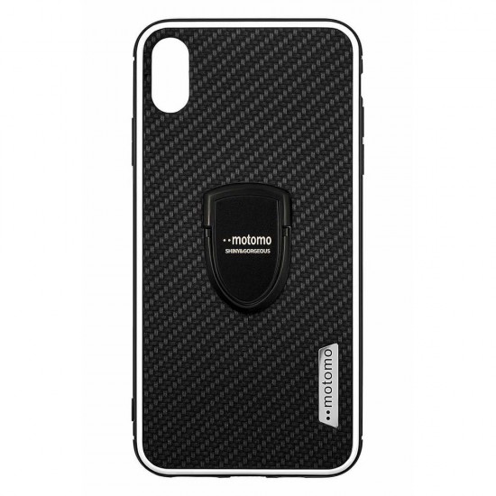 IPhone XS Max Motomo Ring Case Black 