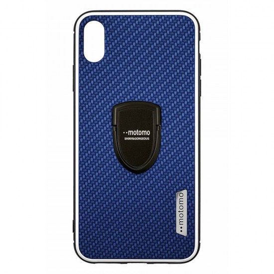 IPhone XS Max Motomo Ring Case Blue 