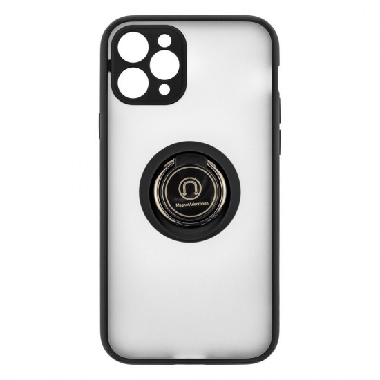 IPhone 11 Pro Ring Case PC+TPU Black 
