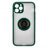 IPhone 11 Pro Ring Case PC+TPU Green 