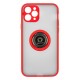 IPhone 11 Pro Max Ring Case PC+TPU Red IPhone 11 Pro Max Ring Case PC+TPU Red