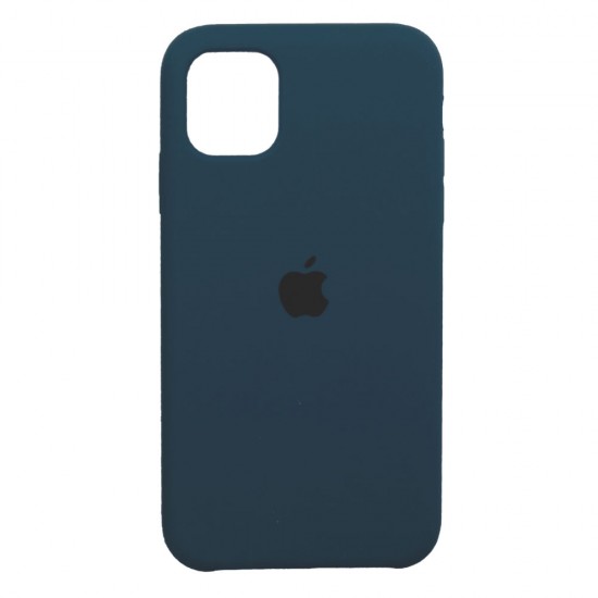IPhone 11 Pro Max Silicone Case Blue Cobalt