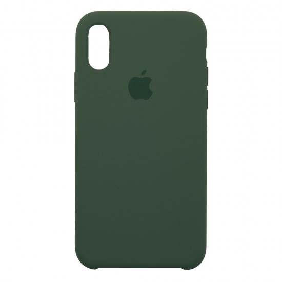 IPhone X/Xs Silicone Case Pine Green