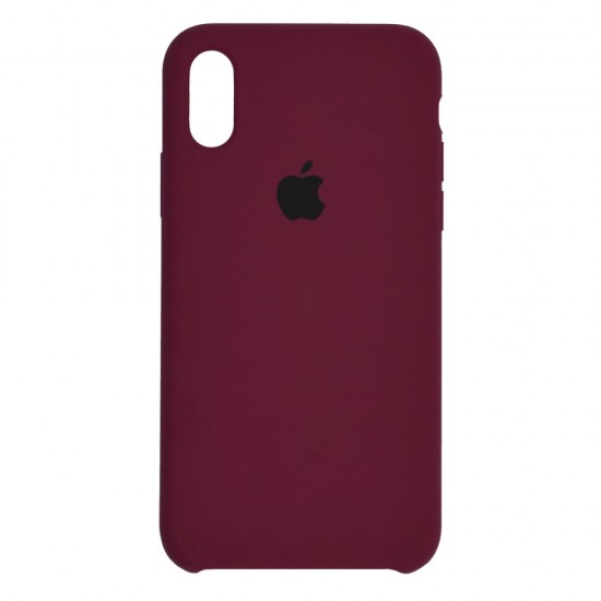 IPhone X/Xs Silicone Case Marsala IPhone X/Xs Silicone Case Marsala