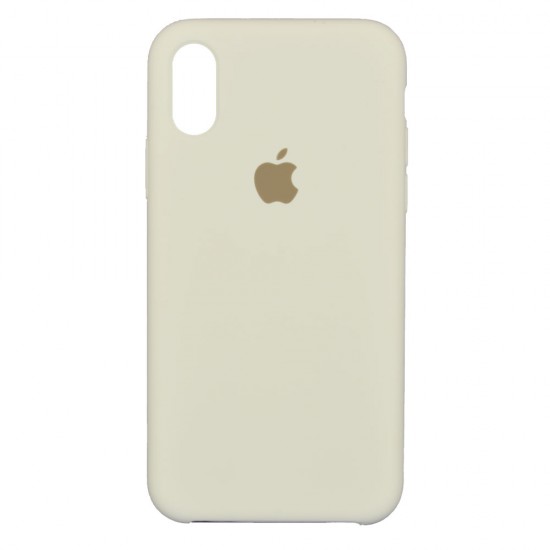 IPhone XS Max Silicone Case Antique White IPhone XS Max Silicone Case Antique White