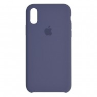 IPhone Xs Max Silicone Case Lavender Grey IPhone Xs Max Silicone Case Lavender Grey