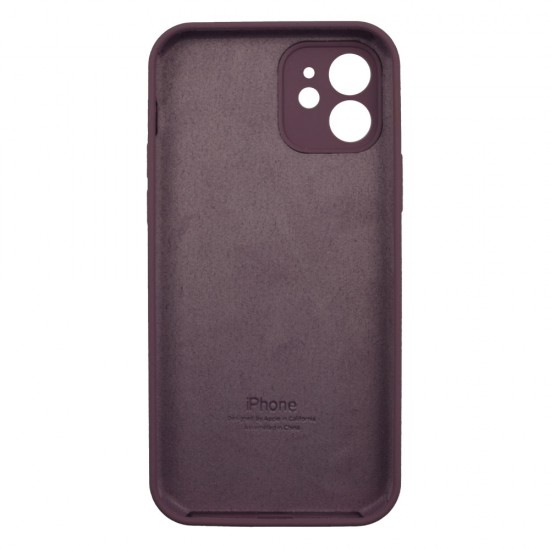 iPhone 12 Silicone Case Full Camera Lilac Pride