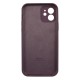 iPhone 12 Silicone Case Full Camera Lilac Pride