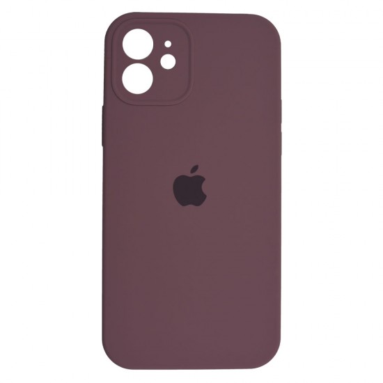 iPhone 12 Silicone Case Full Camera Lilac Pride