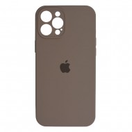 iPhone 12 Pro Max Silicone Case Full Camera Lavander