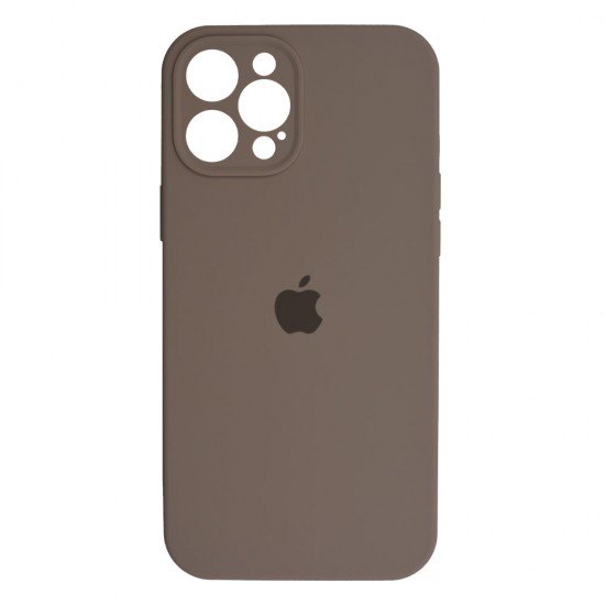 iPhone 12 Pro Max Silicone Case Full Camera Lavander