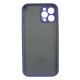 iPhone 12 Pro Max Silicone Case Full Camera Lilac