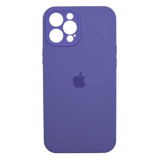 iPhone 12 Pro Max Silicone Case Full Camera Lilac