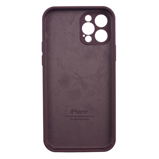 iPhone 12 Pro Max Silicone Case Full Camera Lilac Pride